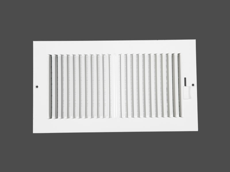 Air Register factory Sidewall/Ceiling Register with 2-Way Design with plastic handle -2SW-PH