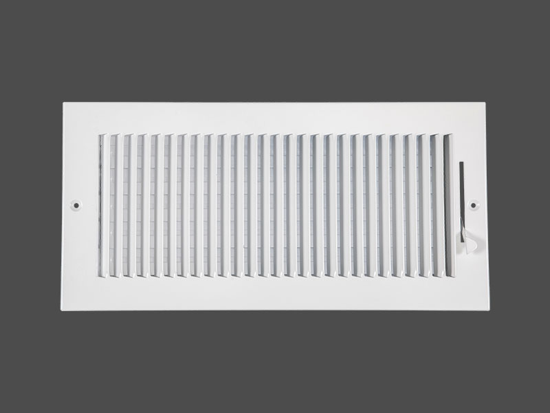 Stamped Face Steel Ceiling/sidewall Air Supply Register - Vent Cover-1SW
