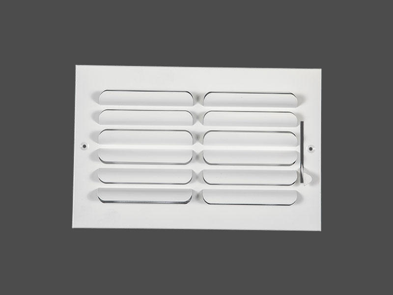 Air Register factory 2-Way Fixed Curved Blade AIR Supply Diffuser - Vent Duct Cover - Grille Register - Sidewall or Ceiling2CB