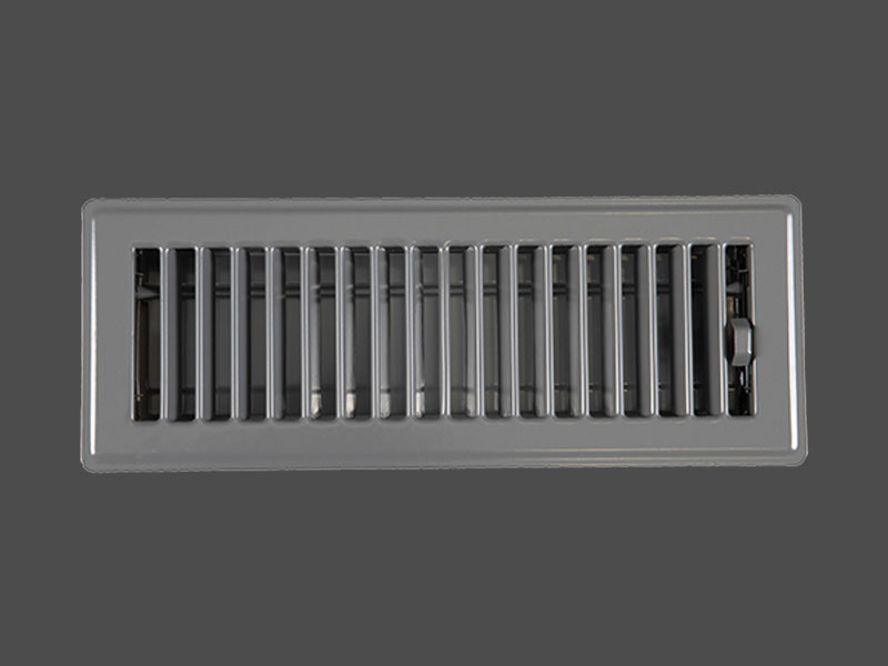 Steel Floor Vent Covers  1FL-Grey
