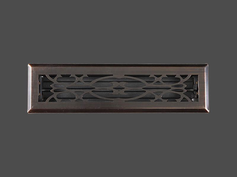 Floor Register with Victorian Design-VF-Victorian