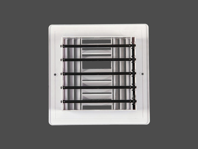 Four-Way Plastic Side Wall/Ceiling Register 4SW-P