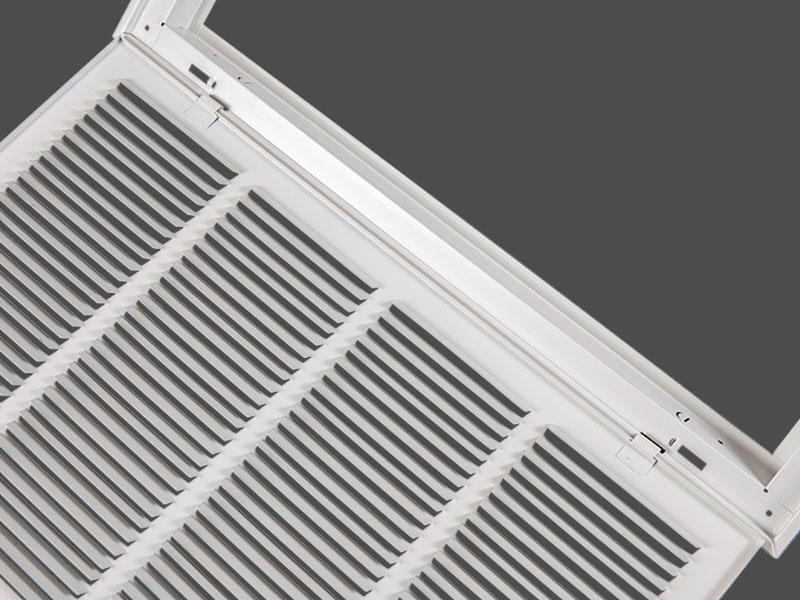 Steel Return Air Grille | HVAC Vent Cover Grill for Sidewall and Ceiling-1RAF