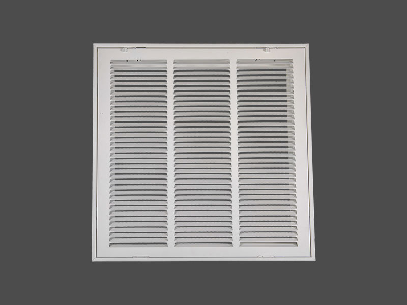 Air Grilles factory Steel Return Air Filter Grille [Removable Face/Door] for 1-inch Filters HVAC Duct Cover Grill-1RAF