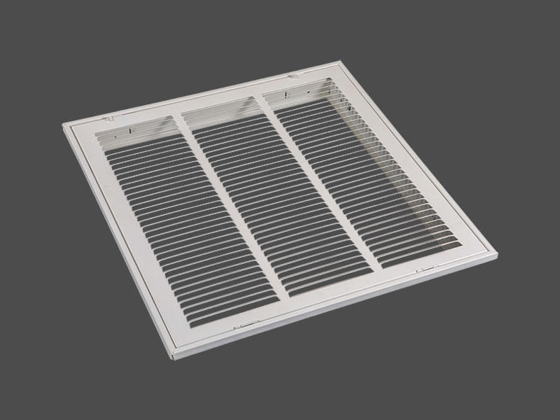 Air Grilles factory Steel Return Air Filter Grille [Removable Face/Door] for 1-inch Filters HVAC Duct Cover Grill-1RAF