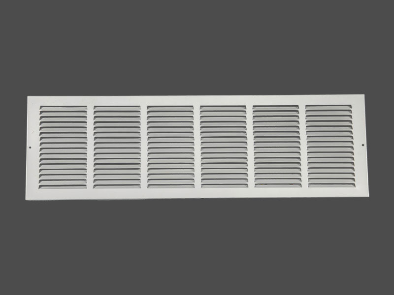 Steel baseboard return air grille  air louver -BRA