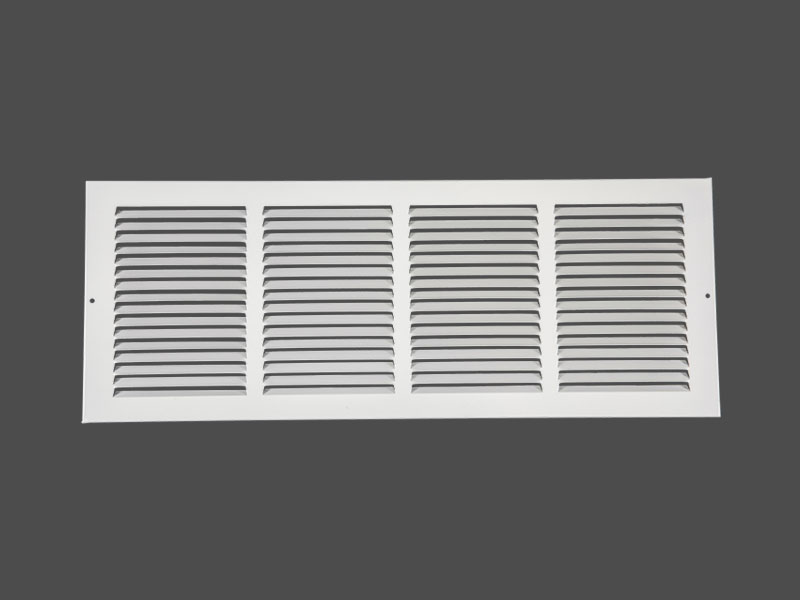 Stamped Face Baseboard Return Air Grille BRA