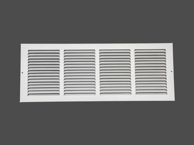 Stamped Face Baseboard Return Air Grille BRA