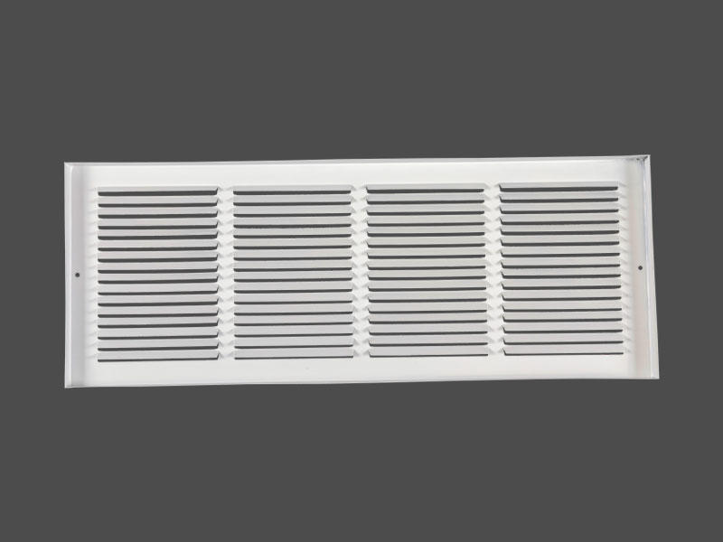 Stamped Face Baseboard Return Air Grille BRA
