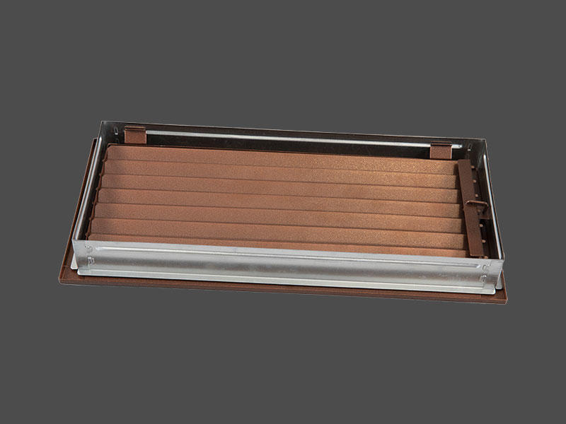 Steel chimney grate with or without damper - FGM-D