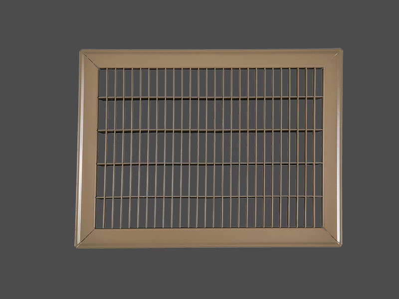 Steel floor return air grille -  FR