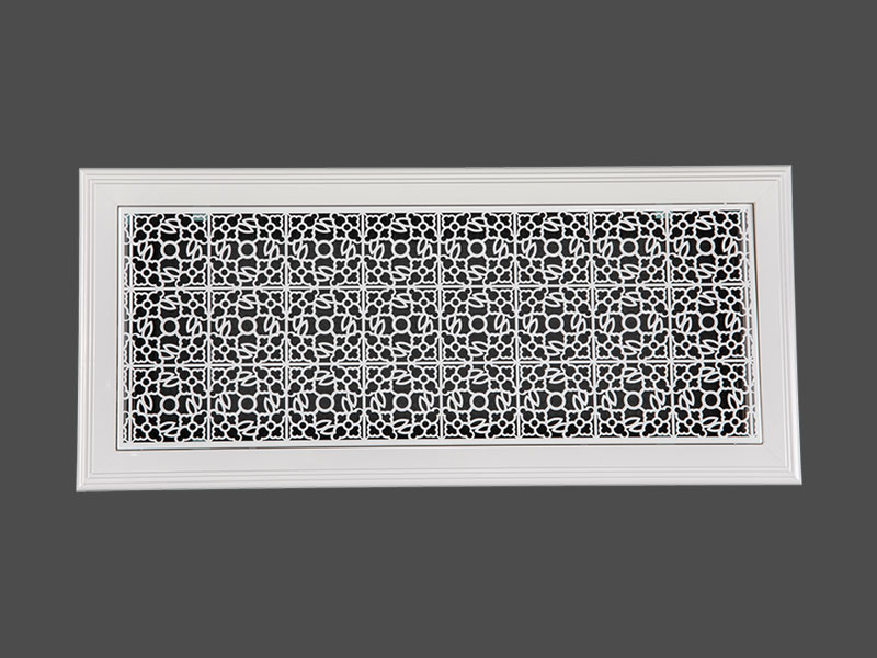 Decorative Register Steel Vent Cover Grille With Plastic Frame HB-HK
