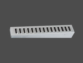 Galvanized steel Damper for Double grille HB-SGD